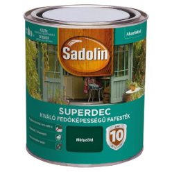 SADOLIN SUPER DECFARBE MÉLYZÖLD 0,75L