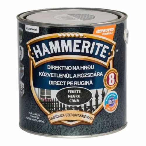 HAMMERITE KALAPÁCSLAKK FEKETE 2,5L