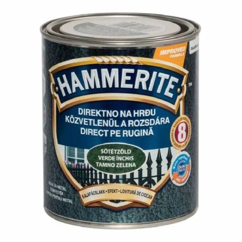 HAMMERITE KALAPÁCSLAKK SÖTÉTZÖLD 0,75L