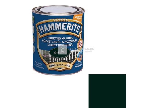 HAMMERITE FÉNYES SÖTÉTZÖLD 0,75L