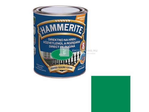 HAMMERITE FÉNYES ZÖLD 0,75L