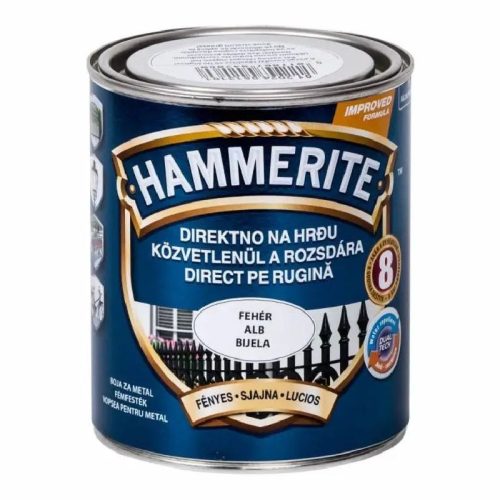 HAMMERITE FÉNYES FEHÉR  750ML