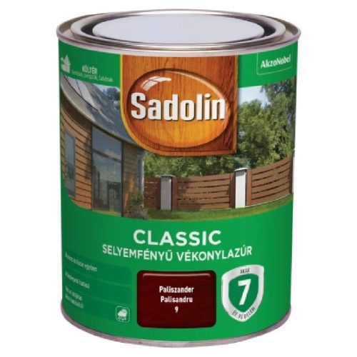 SADOLIN CLASSIC VÉKONYLAZÚR PALISZANDER 0,75L